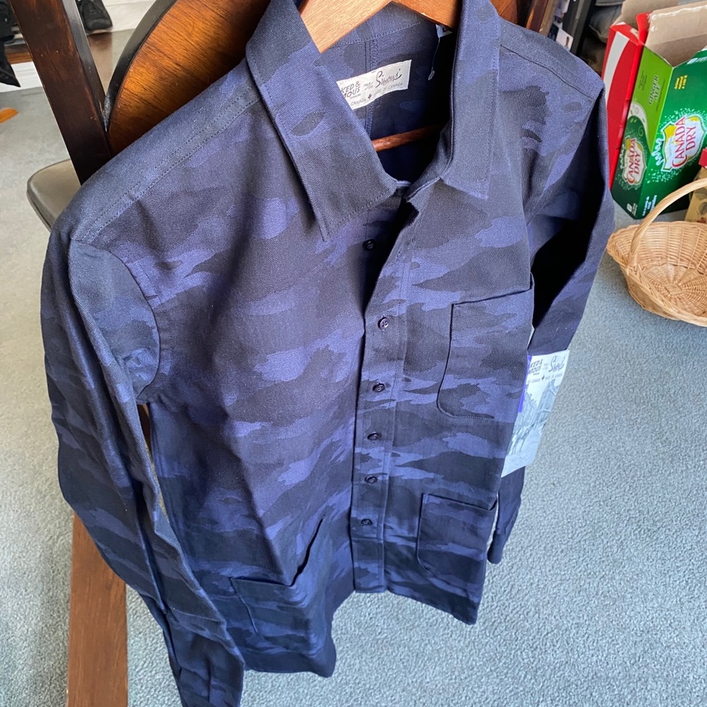 Naked and Famous x Simons Camo Heavy Work Shirt - Picture 2 of 8